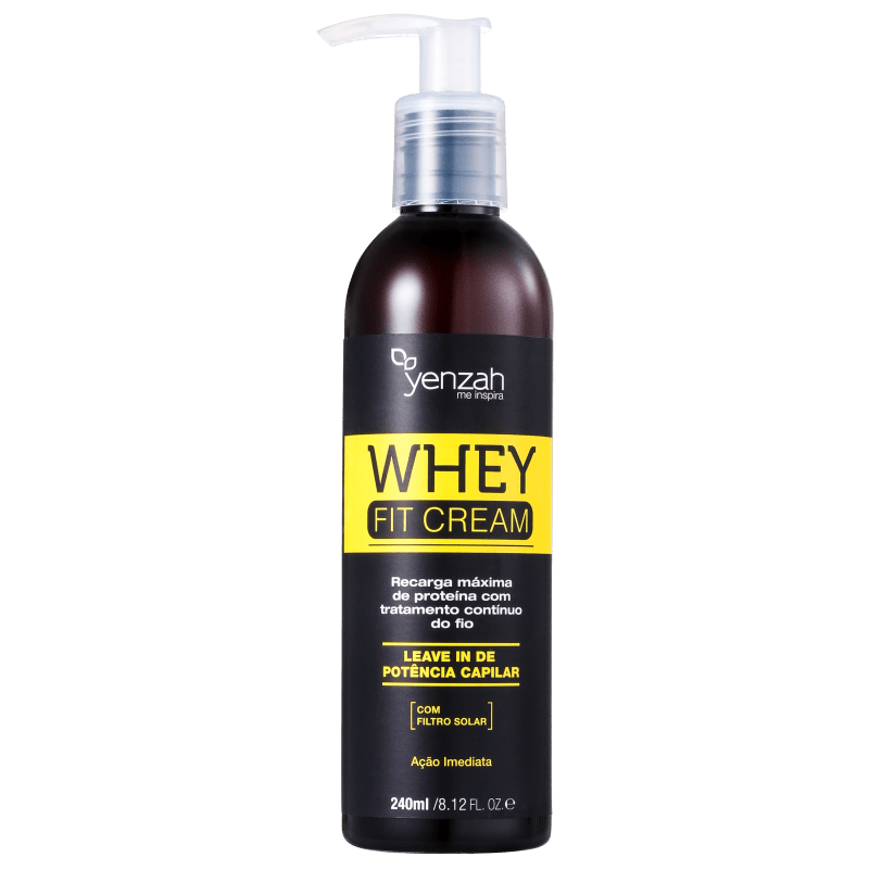 Yenzah Power Whey Fit Cream Potência Capilar - Leave-In 240g
