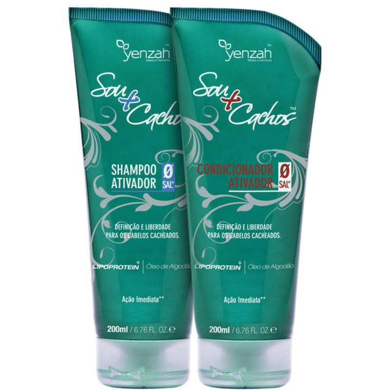 Yenzah Sou+Cachos Duo Kit (2 Produtos)
