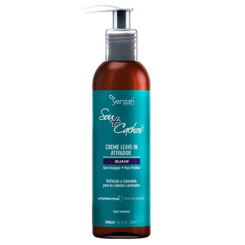 Yenzah Sou+Cachos Leave-In Ativador Suave - Leave-In 240ml