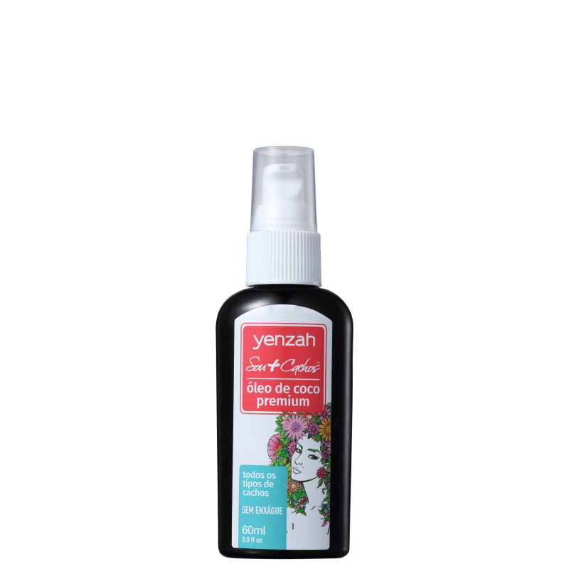 Yenzah Sou + Cachos Óleo de Coco Premium - Óleo Umectante 60ml