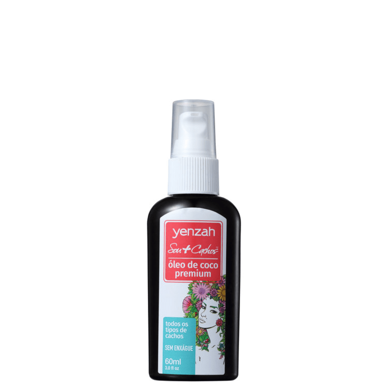 Yenzah Sou + Cachos Óleo de Coco Premium - Óleo Umectante 60ml