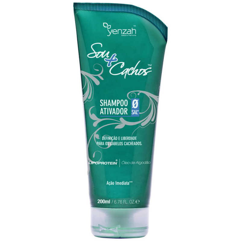 Yenzah Sou+Cachos Shampoo Ativador - Shampoo 200ml