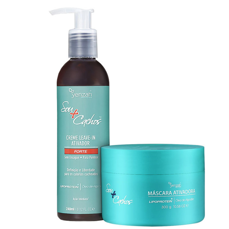 Yenzah Sou+Cachos Ativador Forte Kit (2 Produtos)