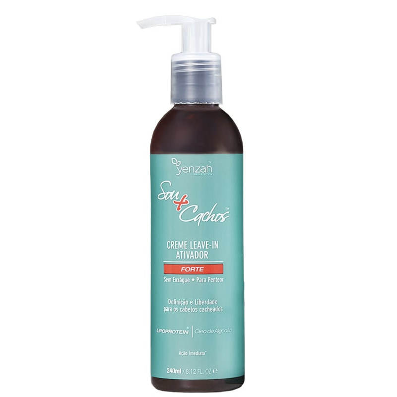 Yenzah Sou+Cachos Leave-In Ativador Forte - Leave-In 240ml