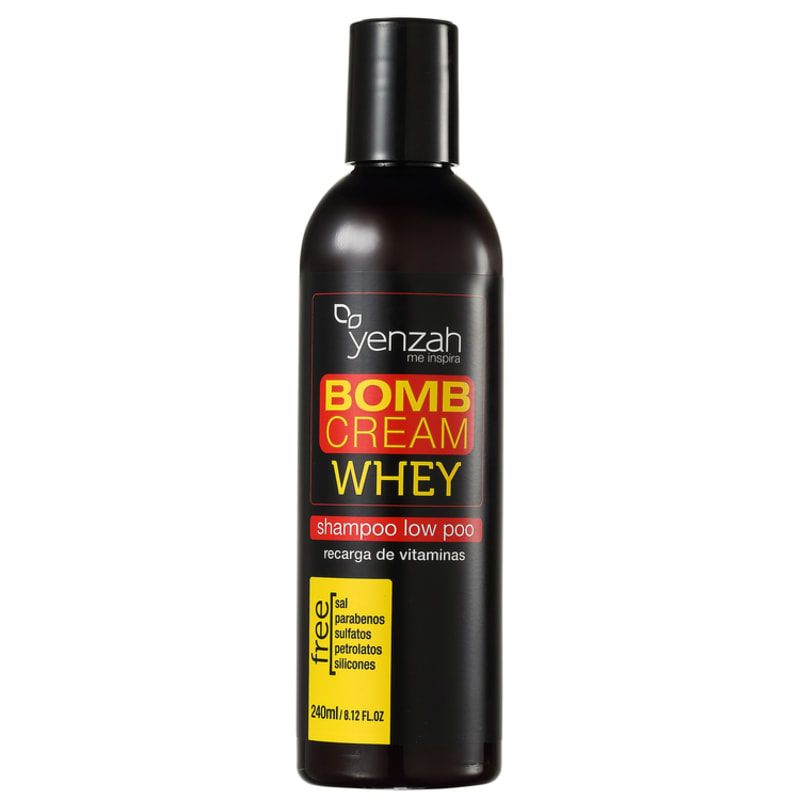 Yenzah Bomb Cream Whey Explosão de Crescimento - Shampoo 240ml