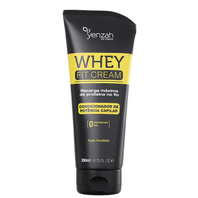 Yenzah Power Whey Fit Cream Potência Capilar - Condicionador 200g