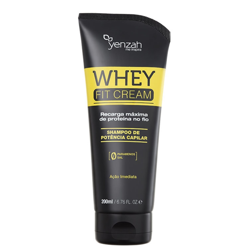 Yenzah Power Whey Fit Cream Potência Capilar - Shampoo 200g