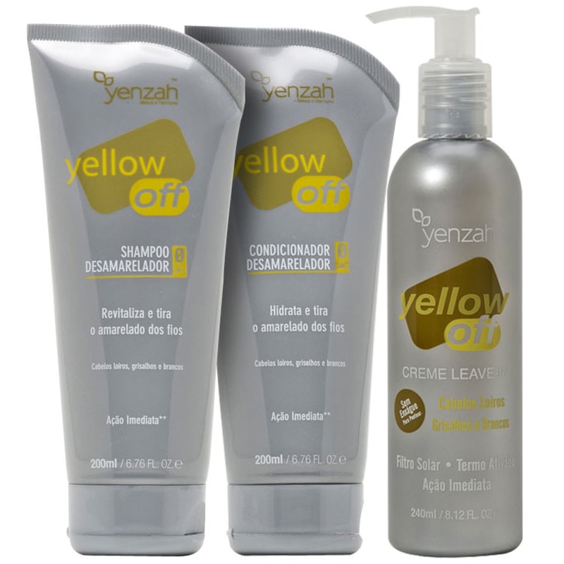 Yenzah Yellow Off Trio Kit (3 Produtos)