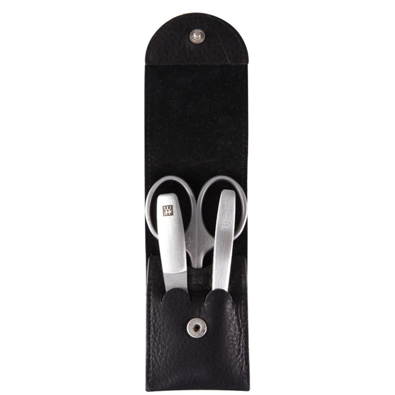 Tweezerman Estojo de Manicure de Bolso Com Tesoura - 3 Produtos