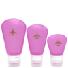 Océane Femme Trip Glam Kit – Frascos de Silicone para Viagem