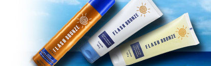Protetor Solar e Bronzeamento Flash Bronze