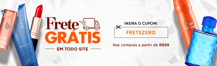 Frete Grátis em todo site!