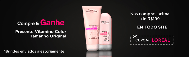 Exclusivo por E-mail: Ganhe Presente L'Oréal