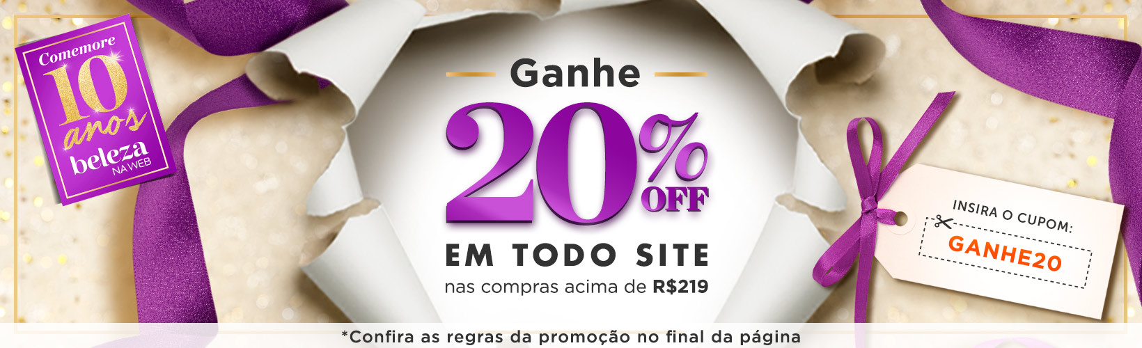 Aniversário Beleza na Web