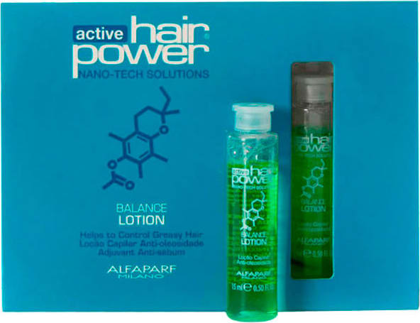 Alfaparf Active Hair Power Balance Lotion - Ampola de Tratamento 6x15ml