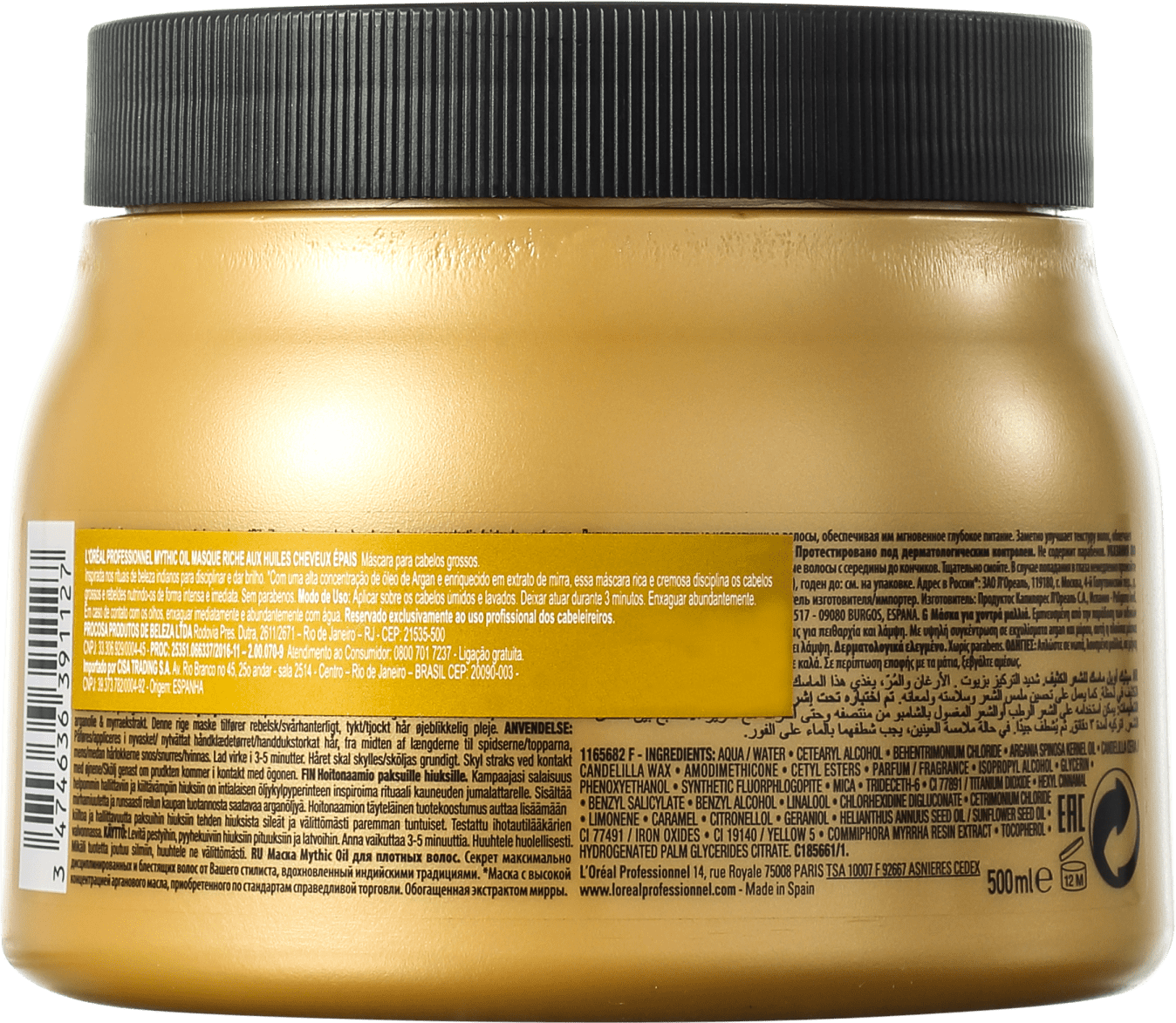 L'Oréal Professionnel Mythic Oil - Máscara Capilar 500ml