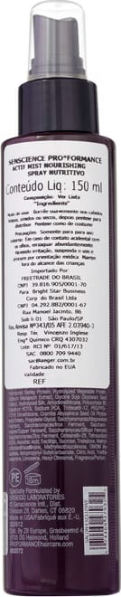 Senscience Pro Formance Actif Mist - Spray Leave-in 150ml