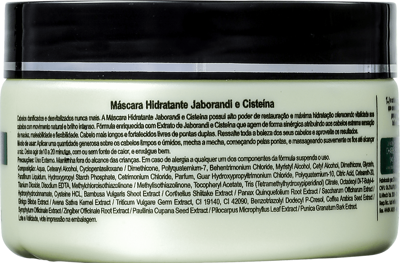 Charis Bioforce Resistance Jaborandi e Cisteína - Máscara de Reconstrução 300g