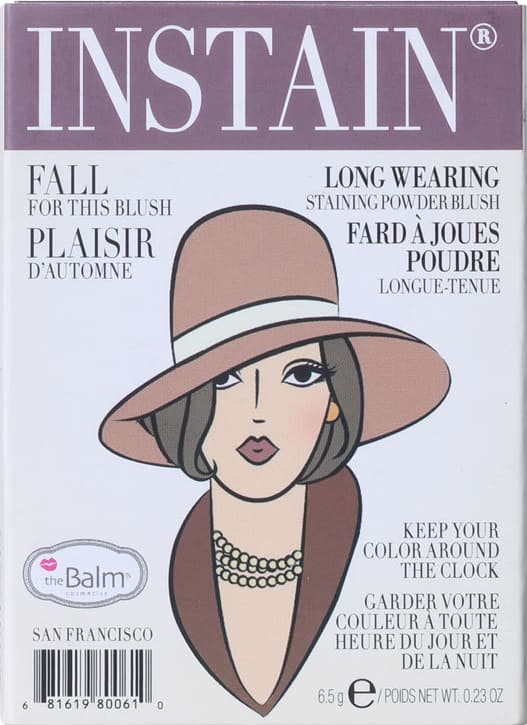 the Balm Instain Pinstripe (Plum) - Blush Luminoso 5,5g