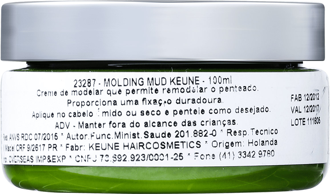Keune So Pure Molding Mud - Creme Modelador 100ml