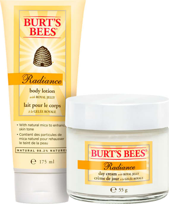 Burt's Bees Radiance Body & Face With Royal Jelly Kit (2 Produtos)