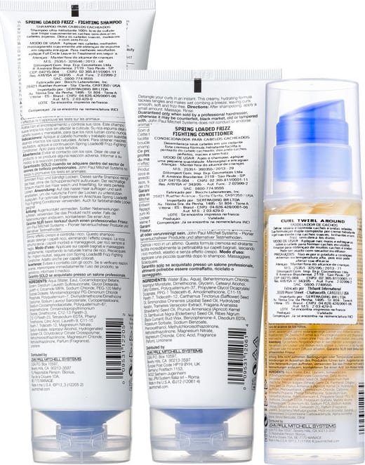 Kit Paul Mitchell Curls Spring Loaded Twirl (3 Produtos)