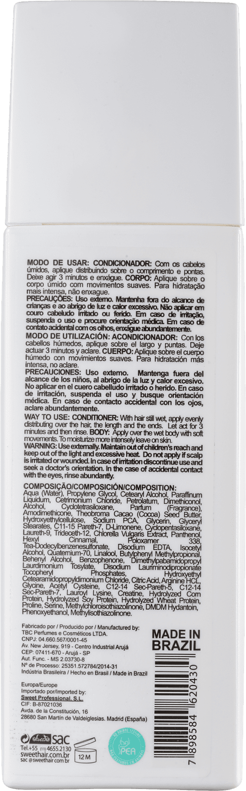 Sweet Hair Cronos Biotechnology Clorophilum - Condicionador 250g