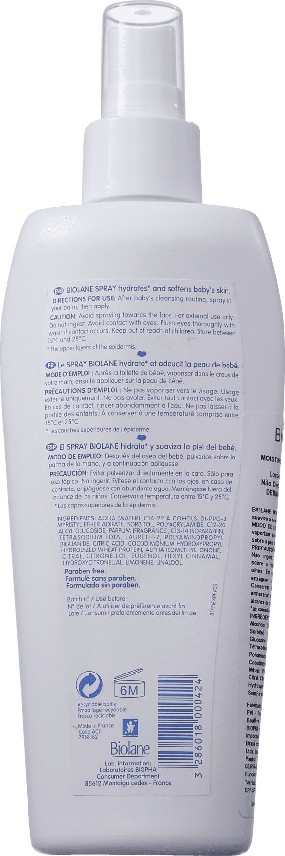 Biolane Hydratant Douceur - Loção Hidratante 200ml