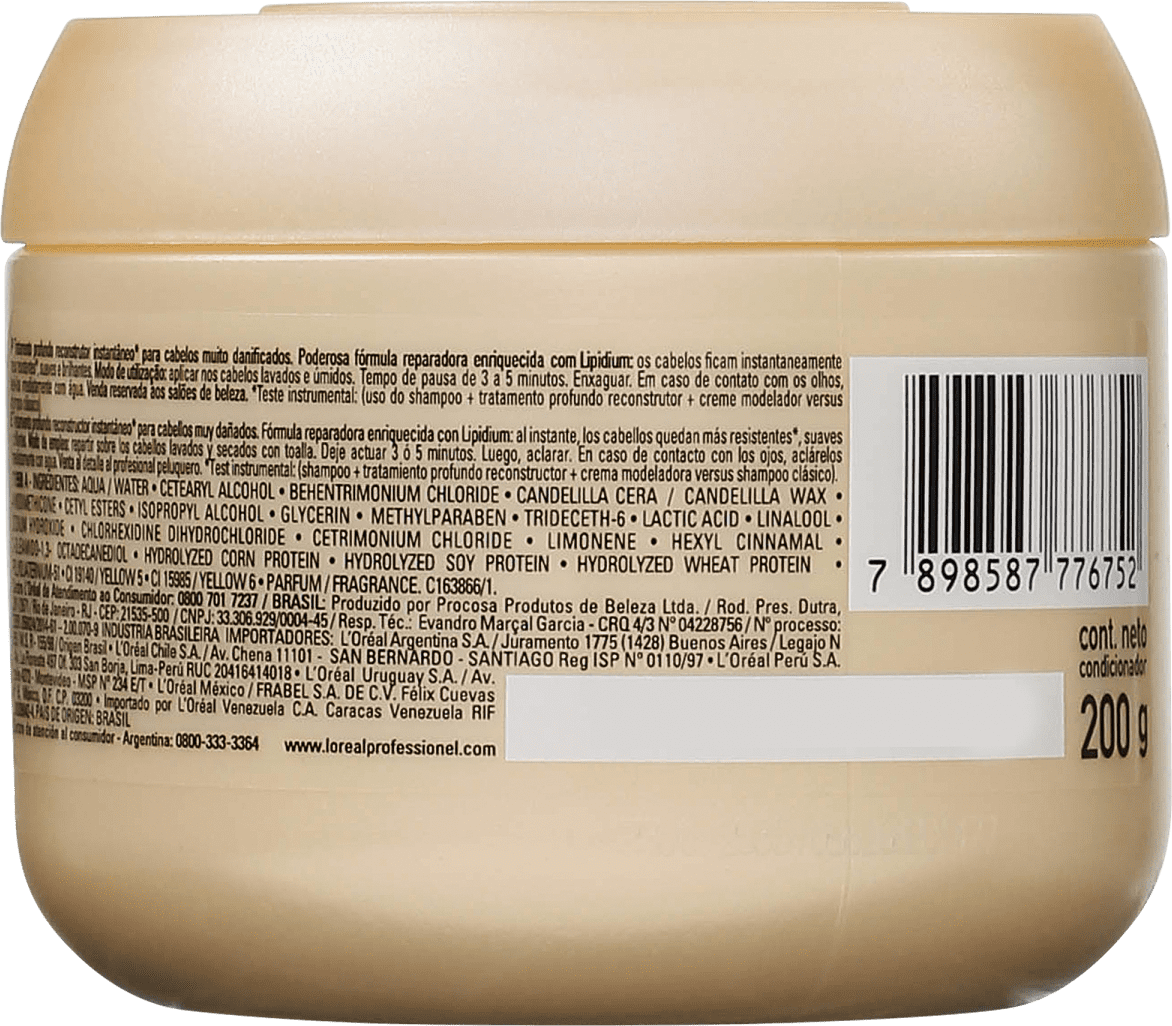 L'Oréal Professionnel Expert Absolut Repair Cortex Lipidium - Máscara de Reconstrução 200g