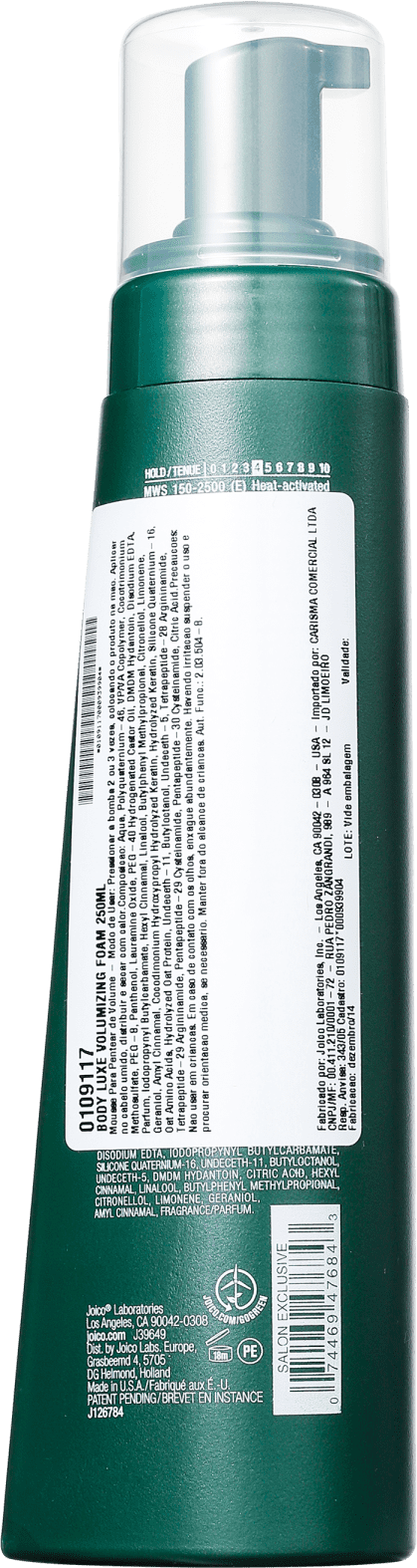 Joico Body Luxe Volumizing Foam - Mousse Volumadora 250ml