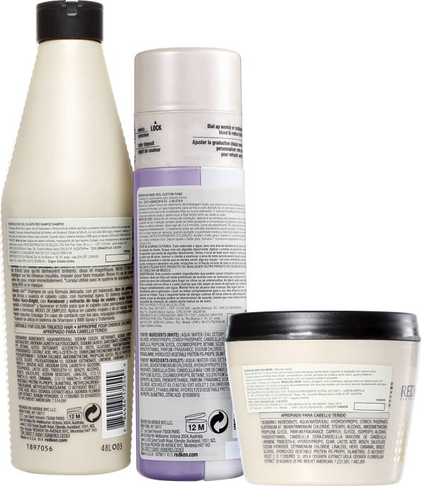 Kit Redken Blonde Idol Color Protection (3 Produtos)