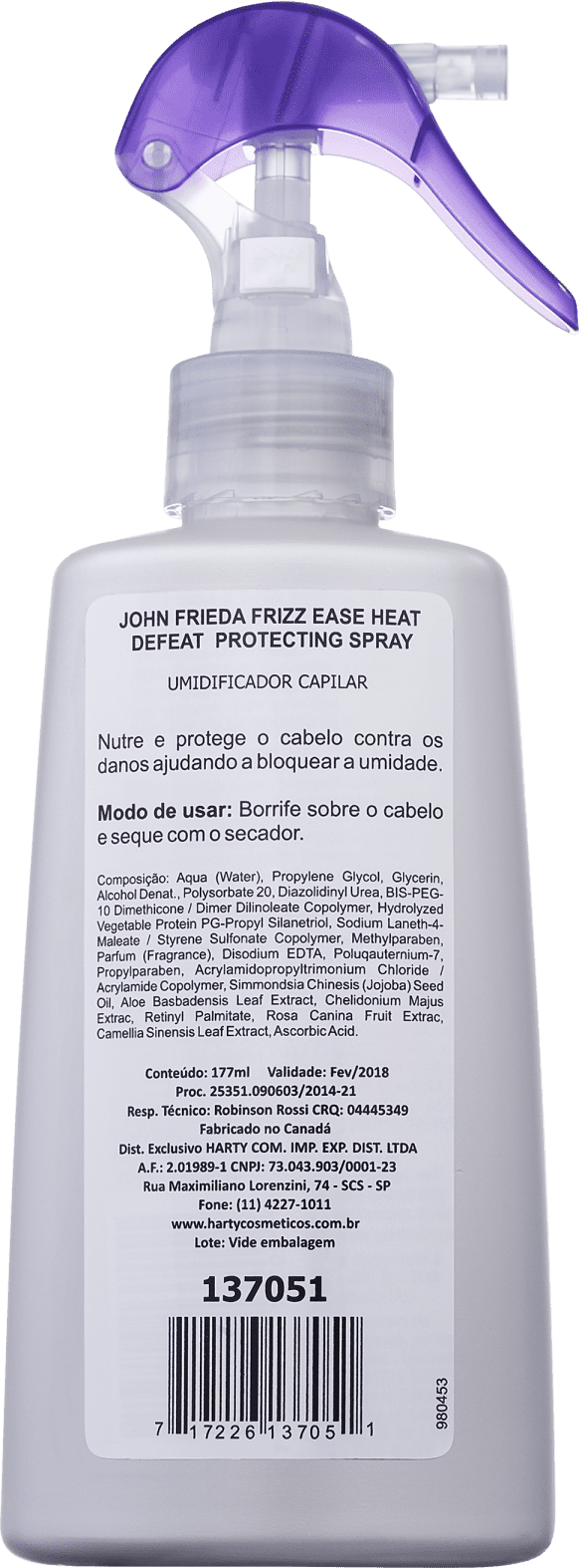 John Frieda Frizz-Ease Heat Defeat - Spray Protetor Térmico 177ml