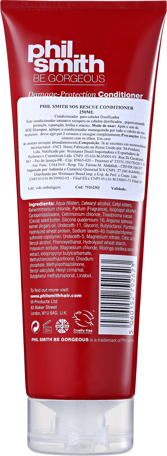 Phil Smith SOS Rescue Damage-Protection - Condicionador 250ml