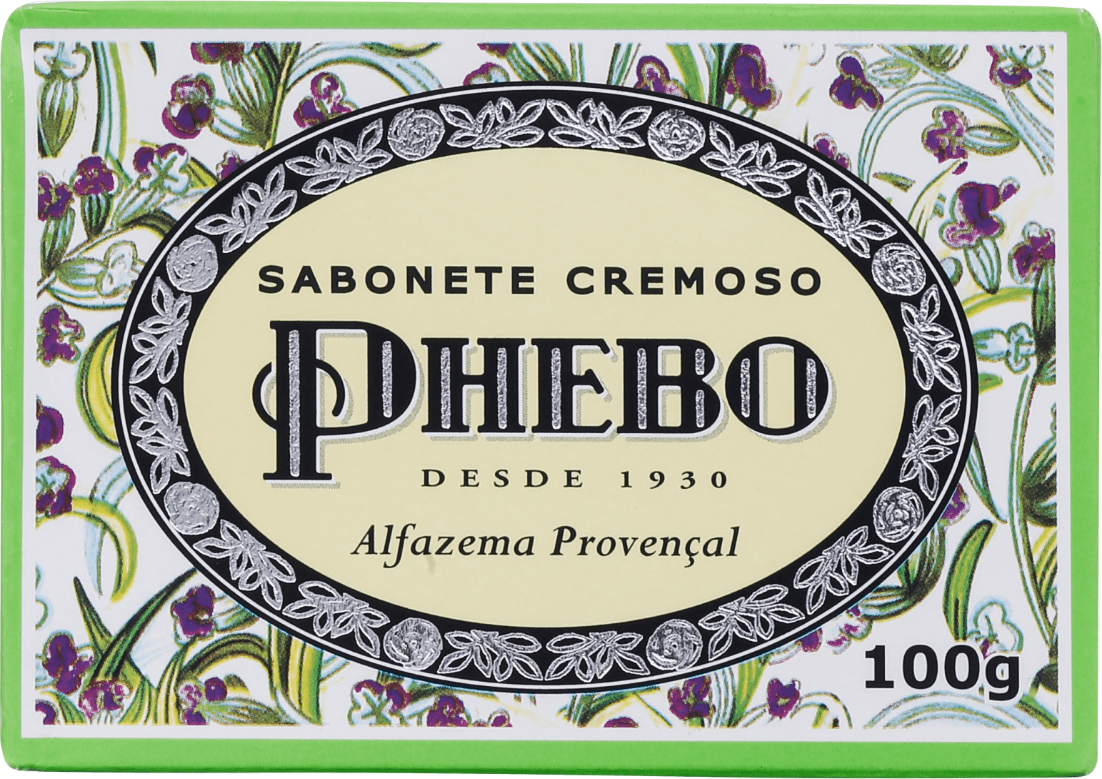 Phebo Mediterrâneo Alfazema Provençal - Sabonete em Barra 100g