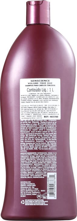 Senscience True Hue - Shampoo sem Sulfato 1000ml