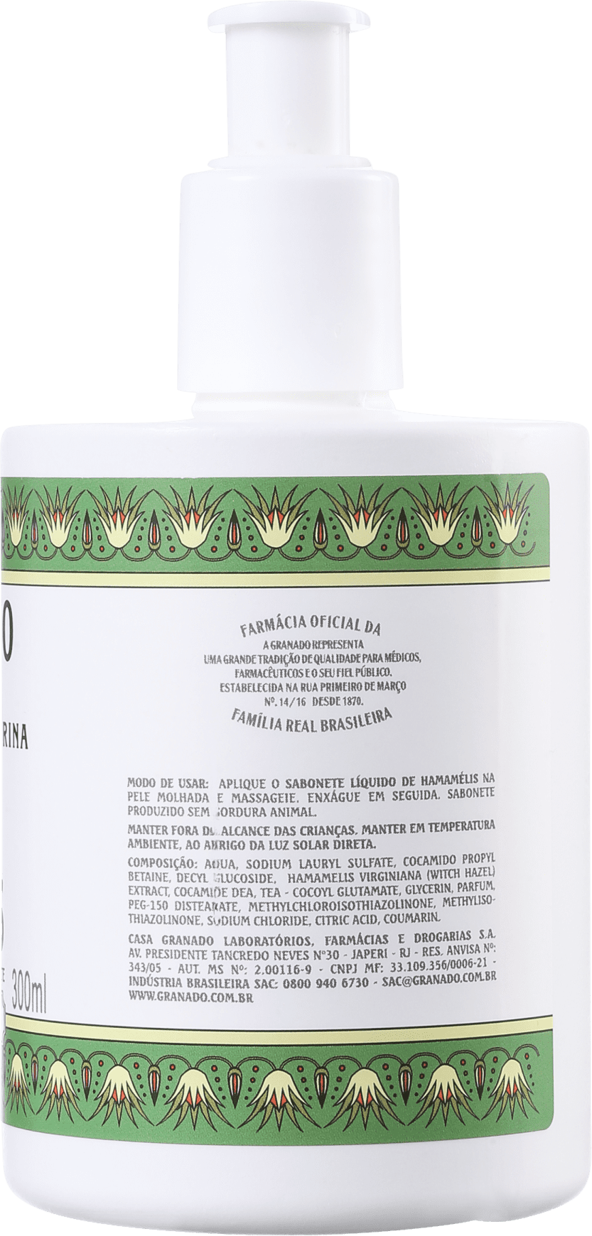 Granado Terrapeutics Hamamélis de Glicerina - Sabonete Líquido 300ml