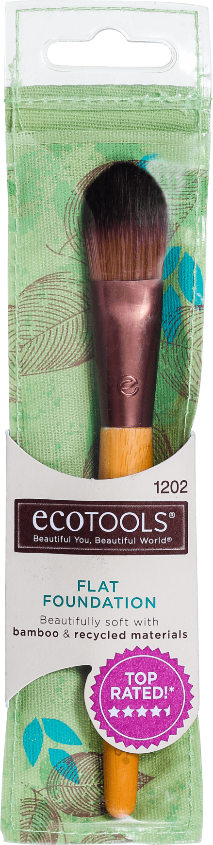 Ecotools Flat Foundation - Pincel para Base