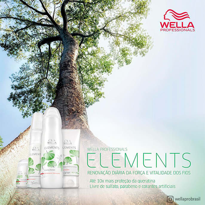 Wella Professionals Elements Renewing - Shampoo sem Sulfato 1000ml
