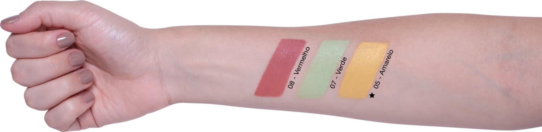 Vult Make Up Colorido Correção Pontual 05 Amarelo - Corretivo em Bastão 3,5g