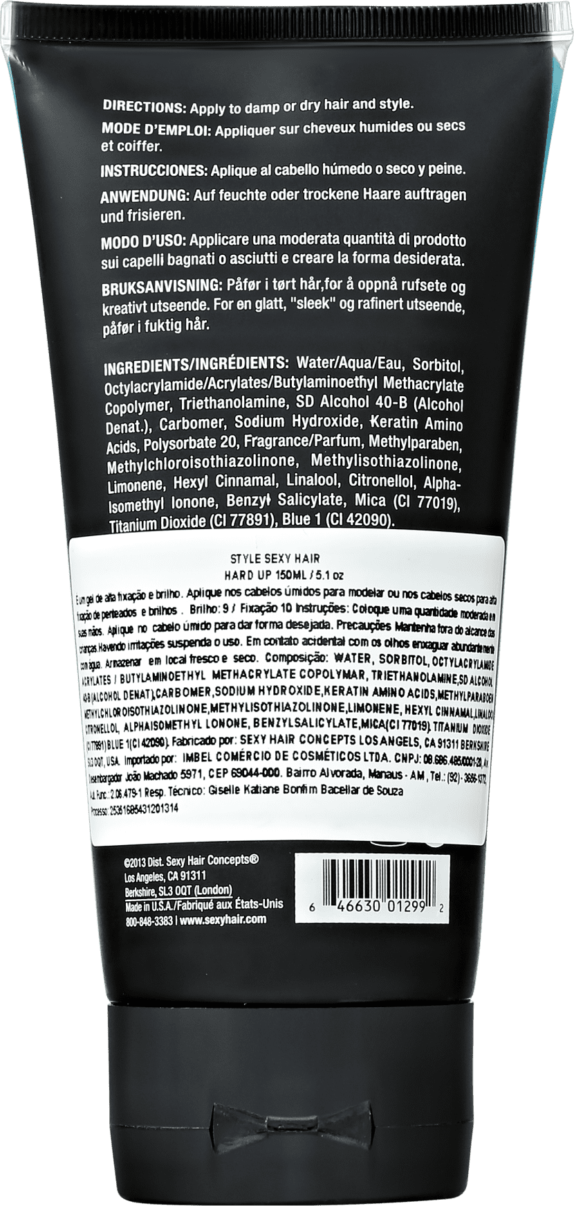 Sexy Hair Style Hard Up - Gel Fixador 155ml