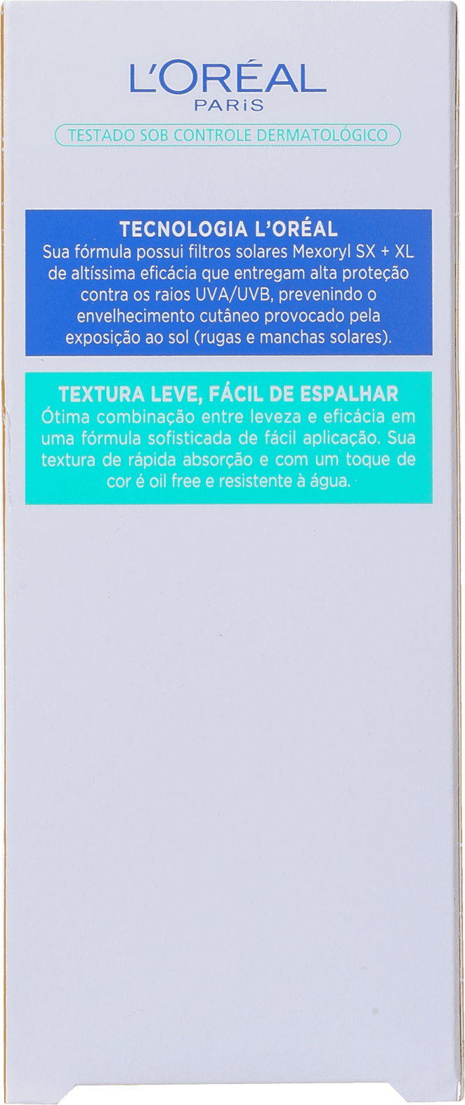L'Oréal Paris Solar Expertise Toque Seco FPS 50 - Protetor Solar com Cor 50g