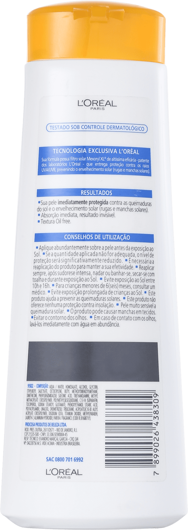 L'Oréal Paris Solar Expertise Invisilight FPS 30 - Protetor Solar 200ml