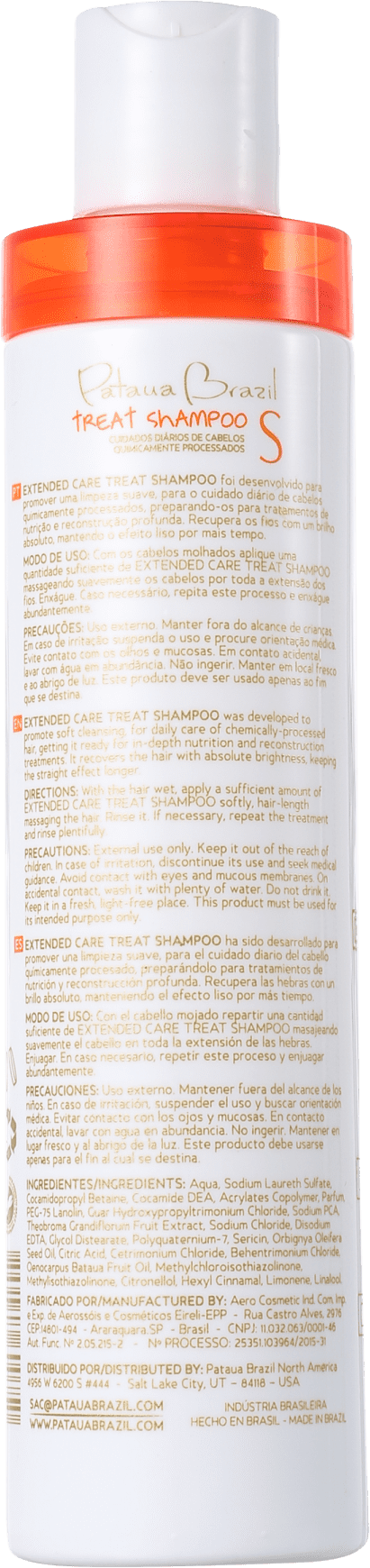 Pataua Brazil Extended Care Treat - Shampoo 250ml