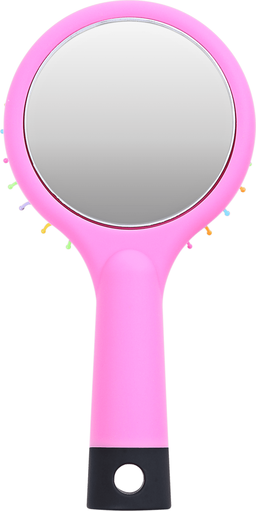 Océane Rainbow Brush Rosa - Mini Escova de Cabelo