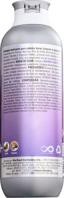 Control System Silver - Shampoo Matizador 250ml