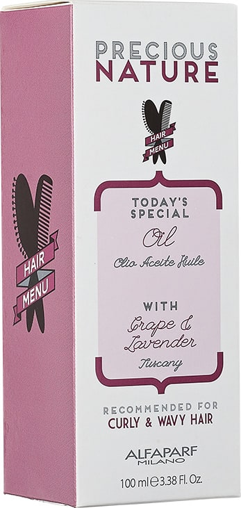 Alfaparf Precious Nature Grape & Lavender - Óleo Capilar 100ml