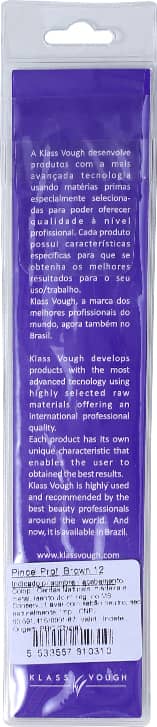 Klass Vough Brown Line 12 - Pincel para Sombra