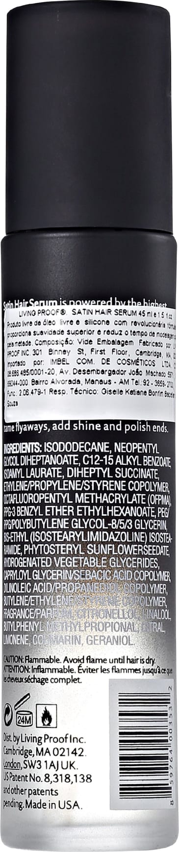 Living Proof Style Lab Satin Hair Serum - Finalizador 45ml