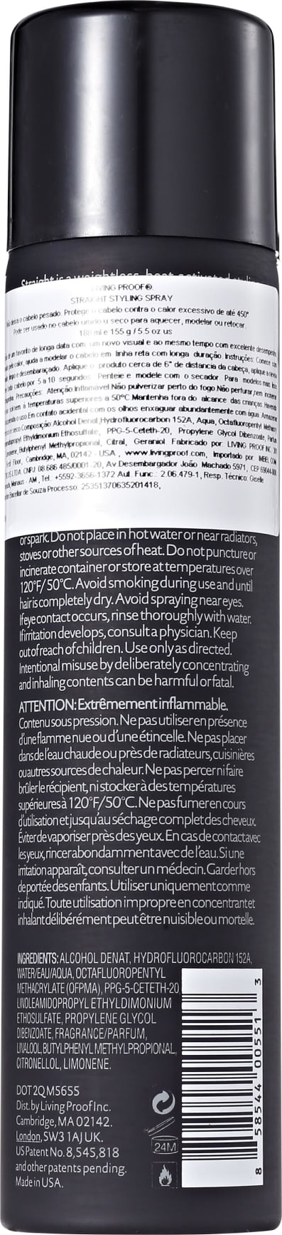 Living Proof Style Lab Straight - Spray Alisador 188ml