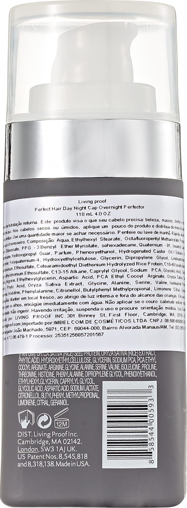 Living Proof Perfect Hair Day (PHD) Night Cap Overnight Perfector - Tratamento Noturno 118ml